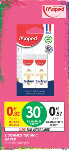Intermarché Contact Mapped Gomme offre