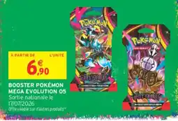 Intermarché Hyper Pokémon Booster Mega Evolution 05 offre