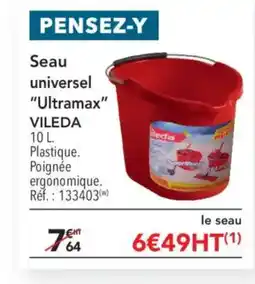 METRO VILEDA Seau universel "Ultramax" offre