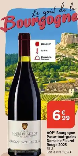 Maximarché Aop bourgogne passe-tout-grains offre