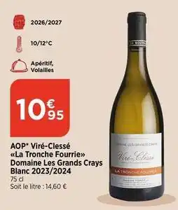 Maximarché Aop viré-clessé la tronche fourrie offre