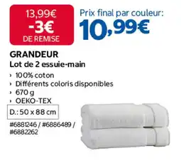 Costco GRANDEUR essuie-main offre
