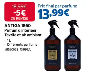 Costco ANTIGA 1860 Parfum d'intérieur offre