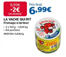 Costco LA VACHE QUI RIT Fromage à tartiner offre