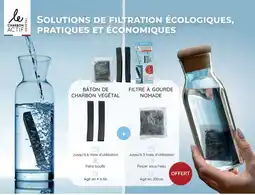 naturéO Le Charbon Actif Végétal Bâton de Charbon Végétal offre