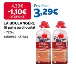 Costco LA BOULANGÈRE 16 pains au chocolat offre