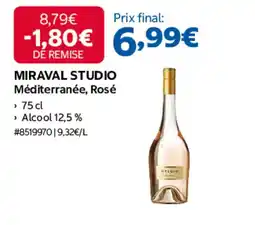 Costco MIRAVAL STUDIO offre