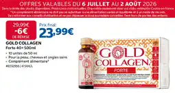 Costco GOLD COLLAGEN Forte 40+ offre