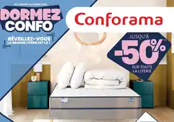 Conforama SIMMONS Matelas + sommier + couette + 2 oreillers Synchro Max offre