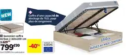 Conforama Sommier coffre Airbox 2 offre