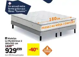Conforama Matelas Le Mystérieux 2 offre