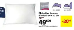 Conforama Oreiller Pomme d'Amour offre