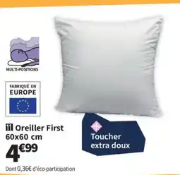 Conforama Oreiller First offre