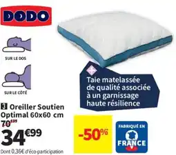 Conforama DODO Oreiller Soutien Optimal offre