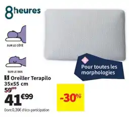 Conforama Oreiller Terapilo offre