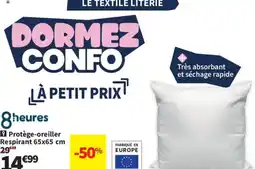 Conforama Protège-oreiller Respirant offre