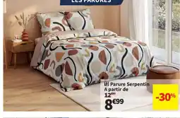 Conforama Parure Serpentin offre
