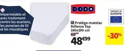 Conforama DODO Protège-matelas Défense Top offre