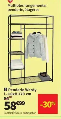 Conforama Penderie Wardy offre