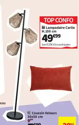 Conforama Lampadaire Carlie offre
