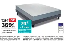 BUT Matelas Gaia 2 offre