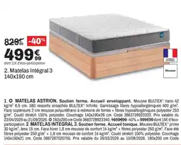 BUT Matelas Integral 3 offre
