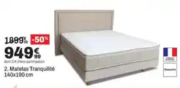 BUT Matelas Tranquilité offre
