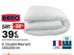 BUT DODO Couette Max'air2 offre