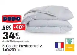 BUT DODO Couette Fresh control 2 offre
