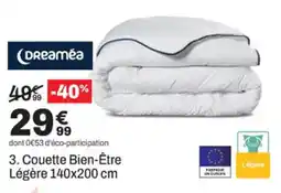 BUT Dreaméa Couette Bien-Être offre