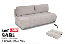 BUT Alicia Banquette-lit tissu offre