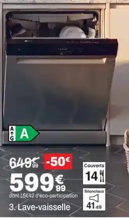 BUT Lave-vaisselle offre