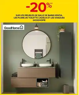 Castorama KENTIA Meubles de salle de bains offre