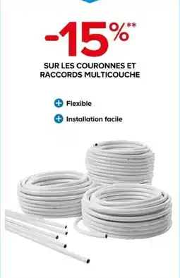 Castorama COURONNES ET RACCORDS MULTICOUCHE offre
