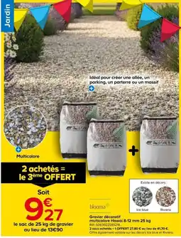 Castorama blooma Gravier décoratif offre