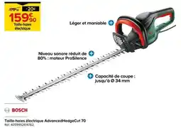 Castorama BOSCH Taille-haies électrique AdvancedHedgeCut 70 offre