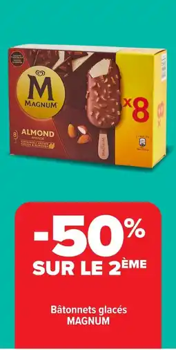 Carrefour Magnum bâtonnets glacés offre