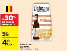 Carrefour LIEFMANS Bière fruitée offre
