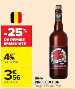 Carrefour RINCE COCHON offre