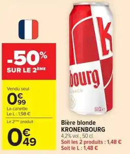 Carrefour KRONENBOURG offre