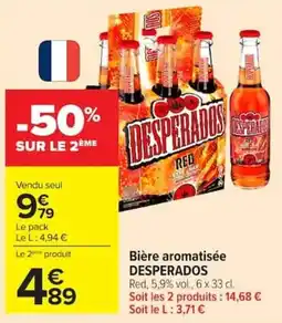 Carrefour Desperados Red offre