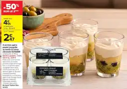 Carrefour GUYADER Verrines Apéro Poulet Courgettes au Basilic & Crème Citronnée offre