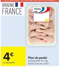 Carrefour Poulet Pilon de poulet offre