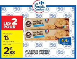 Carrefour Les Galettes Bretonnes CARREFOUR ORIGINAL offre