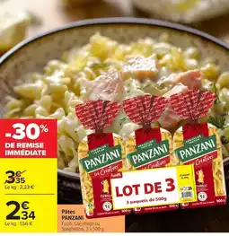 Carrefour PANZANI Fusilli offre