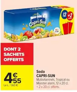 Carrefour CAPRI-SUN offre