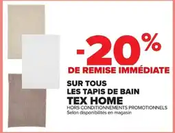 Carrefour TEX HOME Tapis de bain offre