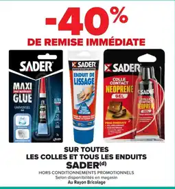 Carrefour SADER Colle Contact Neoprene Gel offre