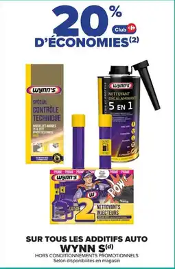 Carrefour Wynn's Additifs Auto offre