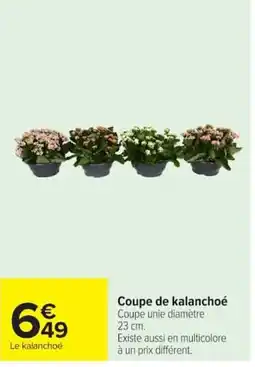 Carrefour Le kalancoé offre